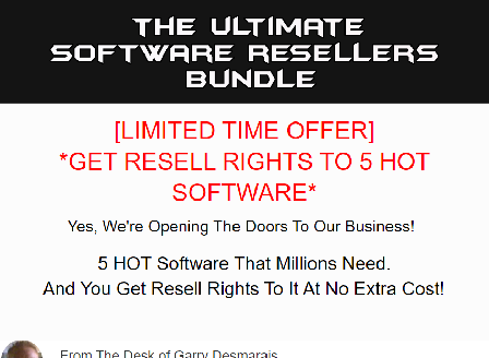 cheap The Ultimate Software Resellers Bundle Basic Version