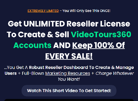cheap VideoTours360 - Reseller - 3 Pay Option