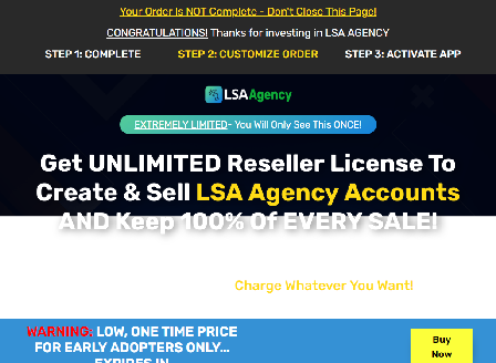 cheap LSA Agency Reseller - Unlimited License - DS