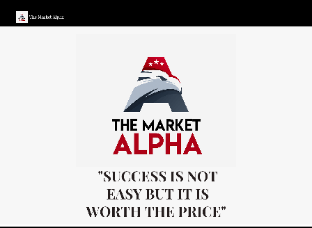 cheap The Market Alpha