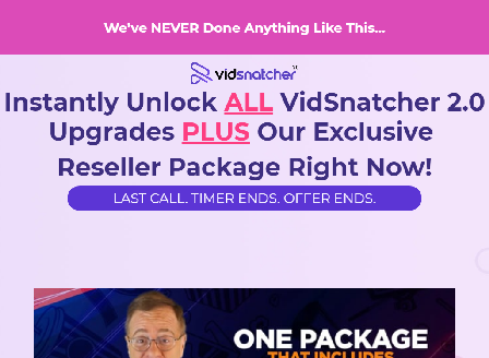 cheap VidSnatcher 2.0 Ultimate Funnel Bundle With Agency Accounts