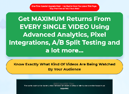 cheap VIDEOO Performance & Analytics COMMERCIAL