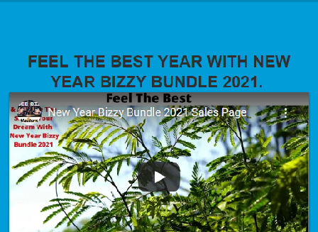 cheap New Year Bizzy Bundle 2021