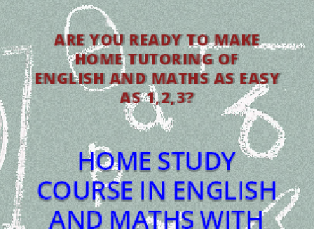 cheap PLR English And Math Home Study Pack 9-13 yrs & 14+ years.