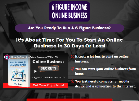cheap 6 Figure Income Online Business - A Secret Guide