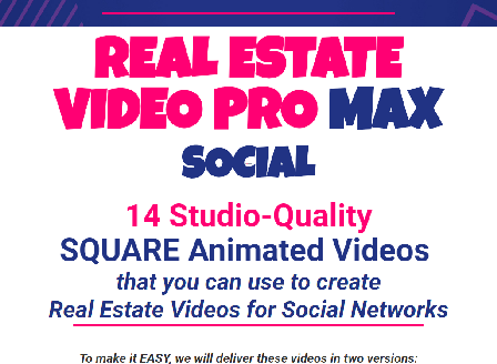 cheap Real Estate Video Pro 8
