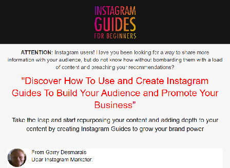cheap Instagram Guides For Beginners Master Resell Rights License