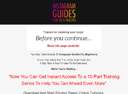 cheap Instagram Guides For Beginners Video Upgrade Personal Rights License