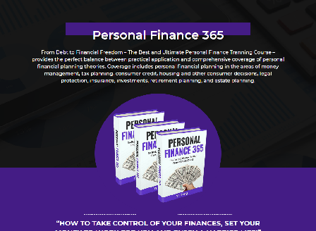 cheap Personal Finance 365 Ultimate Personal Finance Guide For Teens and Adult