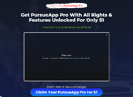 cheap PursueApp Pro Trial