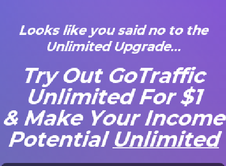 cheap GoTraffic Unlimited Trial