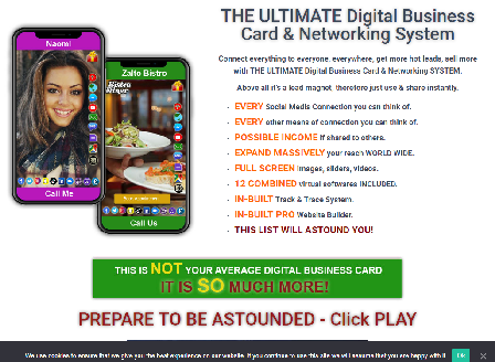 cheap The ULTIMATE Digital Business Card & Marketing System