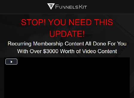 cheap FunnelKit Membership Video Content