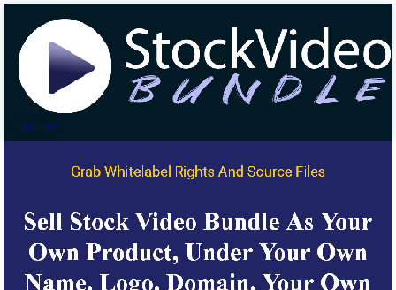 cheap Stock Video Bundle - Upgrade 4 - Whitelabel