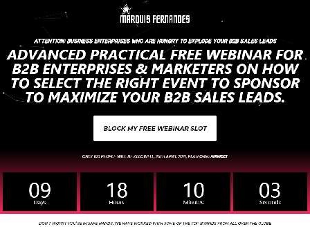 cheap ADVANCED PRACTICAL MASTERCLASS FOR MARKETERS ON HOW TO SELECT THE RIGHT B2B MARKETING EVENT TO SPONS
