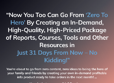 cheap Zero To Hero Online Home Course
