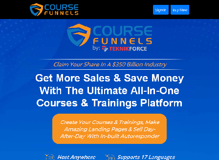 cheap CourseFunnels Elite Yearly