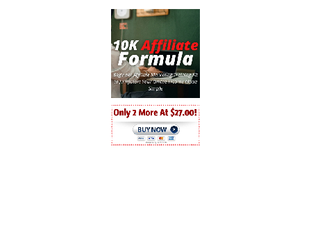 cheap 10K Affiliate Formula