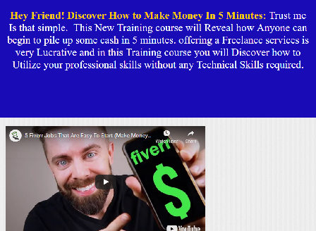 cheap Make Money In 5 Minutes