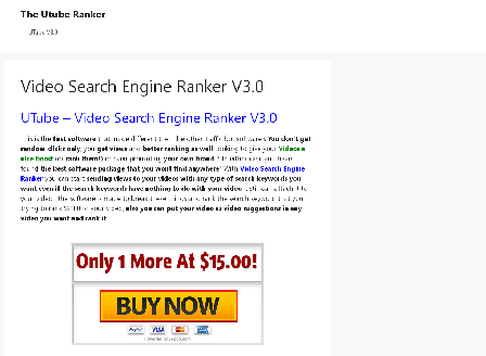 cheap YouTube ViewsBot - Video Search Engine Ranker V3.0