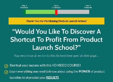 cheap Product Launch School - UPSELL