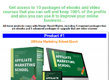 cheap School Package with Master Resell Rights