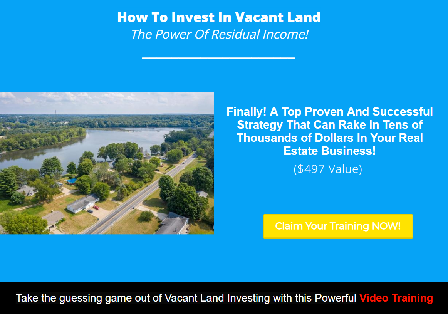 cheap Vacant Land Investing