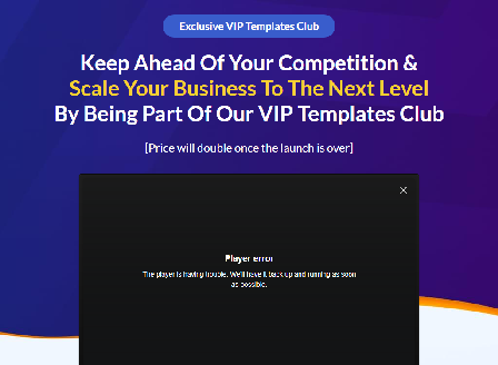 cheap Appimize VIP Templates Club