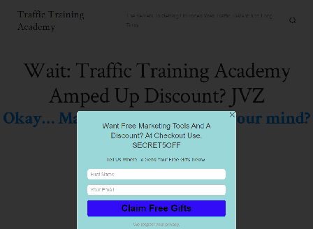 cheap Traffic Training Academy Amped Up DS