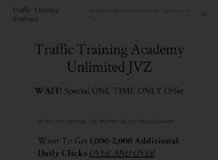 cheap Traffic Training Academy Unlimited