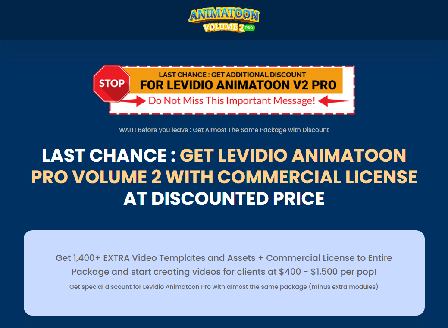 cheap Levidio Animatoon Volume 2 Pro Discount