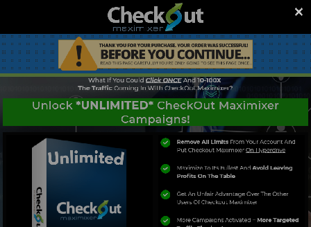 cheap Checkout Maximixer Unlimited