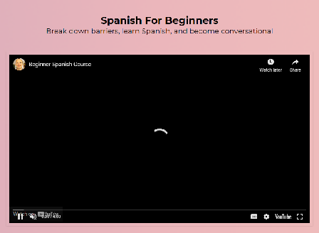 cheap Beginner Spanish by Spanish Made Simple