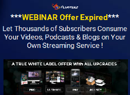 cheap Flixsterz NEXT Webinar Special + White Label Service