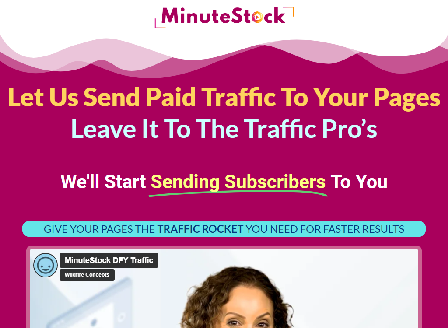 cheap MinuteStock DFY Traffic Monthly