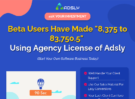 cheap Adsly Reseller 500 Licenses