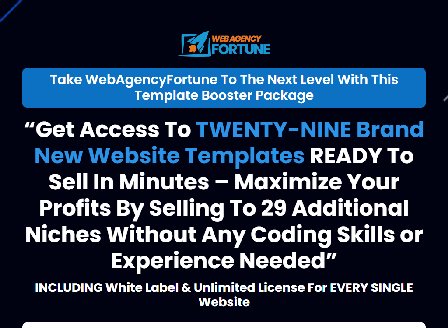 cheap Web Agency Fortune - 28 Extra Website Templates