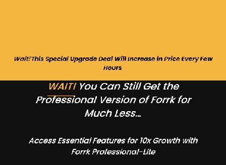 cheap Forrk Professional-Lite