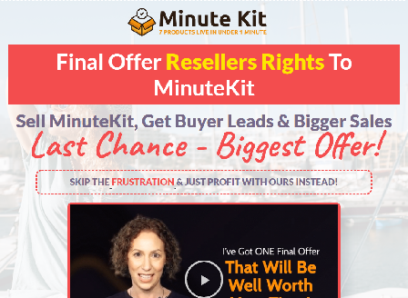 cheap Minute Kit Reseller