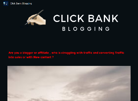 cheap ClickBank Blogging
