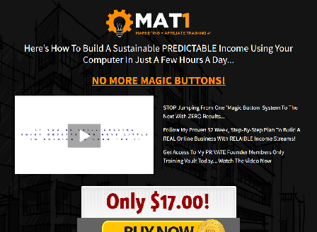 cheap MAT1: Marketing & Affiliate Training
