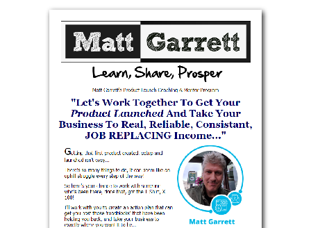 cheap MattGarrett Coaching & Mentoring
