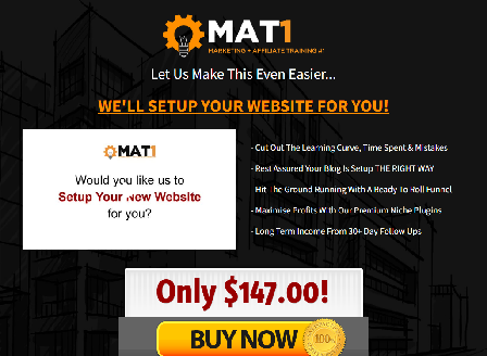 cheap MAT1 DFY Blog Website
