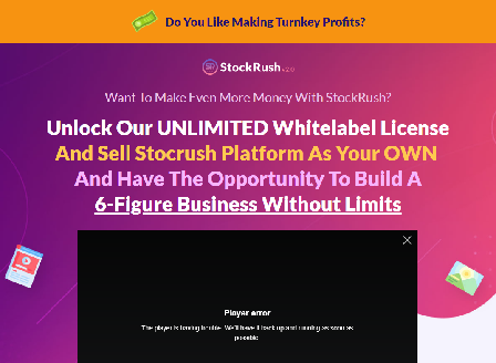 cheap Stockrush v2.0 Whitelabel - Yearly Pay
