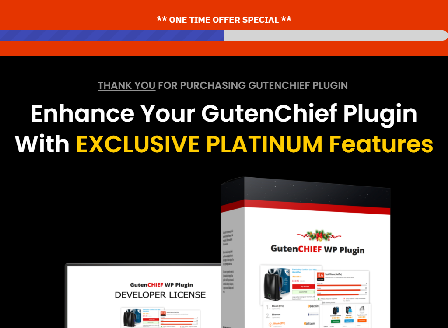 cheap WP GutenChief PLATINUM Developer Rights