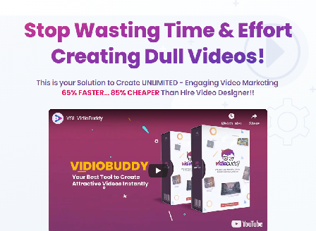 cheap VidioBuddy™ - Dynamic Animated Video Suite
