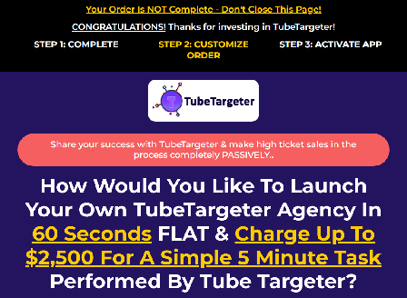 cheap TubeTargeter DFY Video Ads Agency Setup