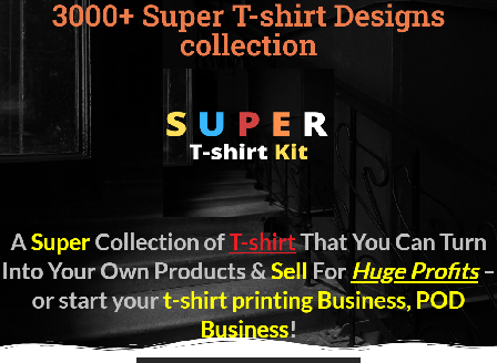 cheap Super T-shirt kit