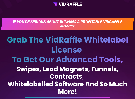 cheap VidRaffle Whitelabel 200