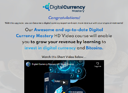 cheap Digital Cryptocurrency Mastery Upgrade